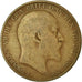 Coin, Great Britain, Edward VII, Penny, 1907, VF(30-35), Bronze, KM:794.2