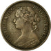 Coin, Great Britain, Victoria, Farthing, 1875, VF(30-35), Bronze, KM:753