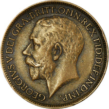 Coin, Great Britain, George V, Farthing, 1911, VF(30-35), Bronze, KM:808.1
