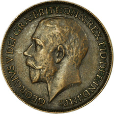 Coin, Great Britain, George V, Farthing, 1914, VF(30-35), Bronze, KM:808.1