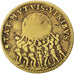 France, Royal, Token, EF(40-45), Brass, 27, Feuardent #5437, 6.80