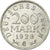 Munten, Duitsland, Weimarrepubliek, 200 Mark, 1923, Karlsruhe, ZF, Aluminium