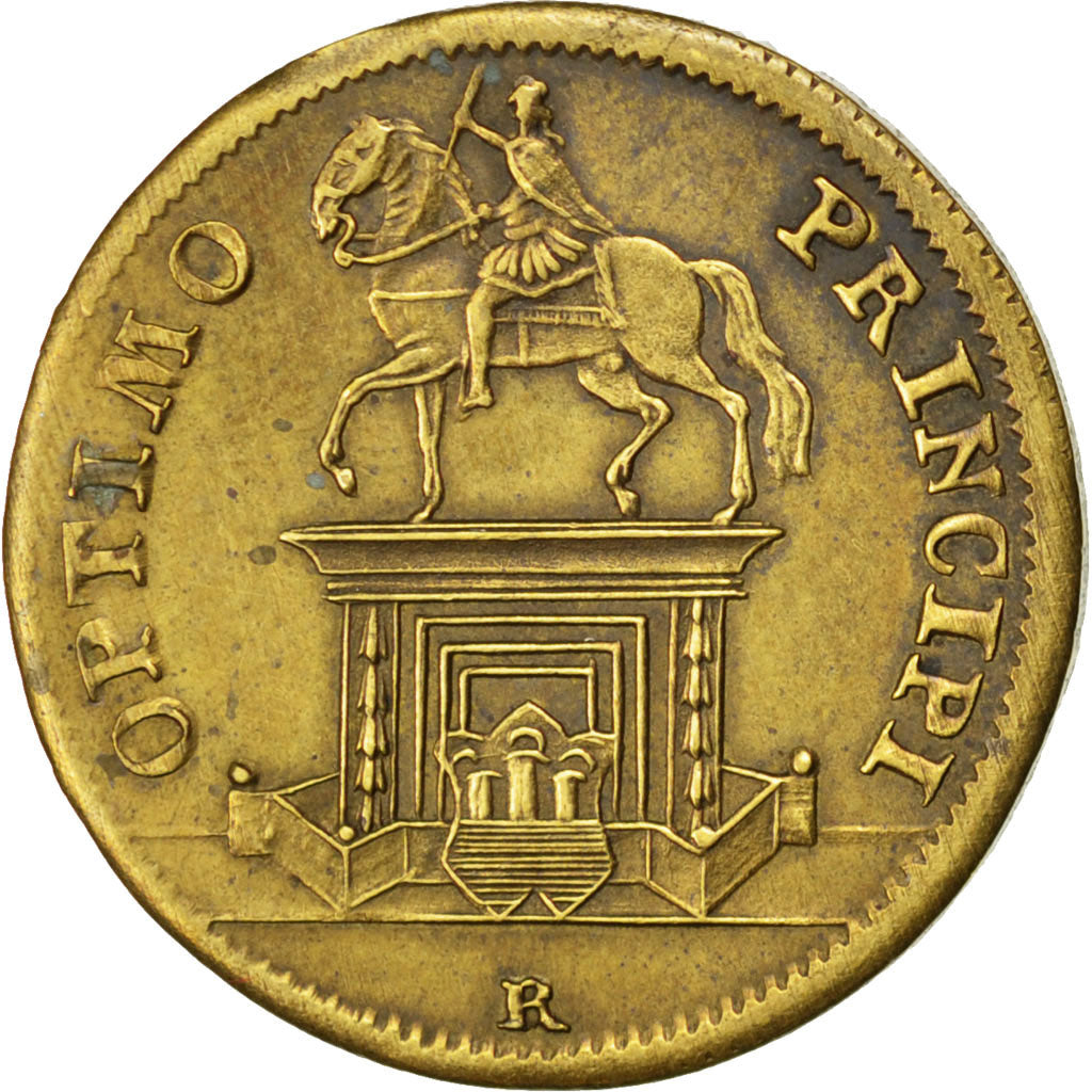France, Royal, Token, AU(50-53), Copper, 24, 4.00