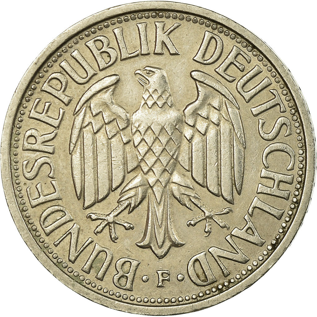 Coin, GERMANY - FEDERAL REPUBLIC, 2 Mark, 1951, Stuttgart, EF(40-45)