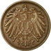 Coin, GERMANY - EMPIRE, Wilhelm II, Pfennig, 1902, Munich, EF(40-45), Copper