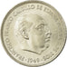 Coin, Spain, Caudillo and regent, 5 Pesetas, 1949, AU(50-53), Nickel, KM:778