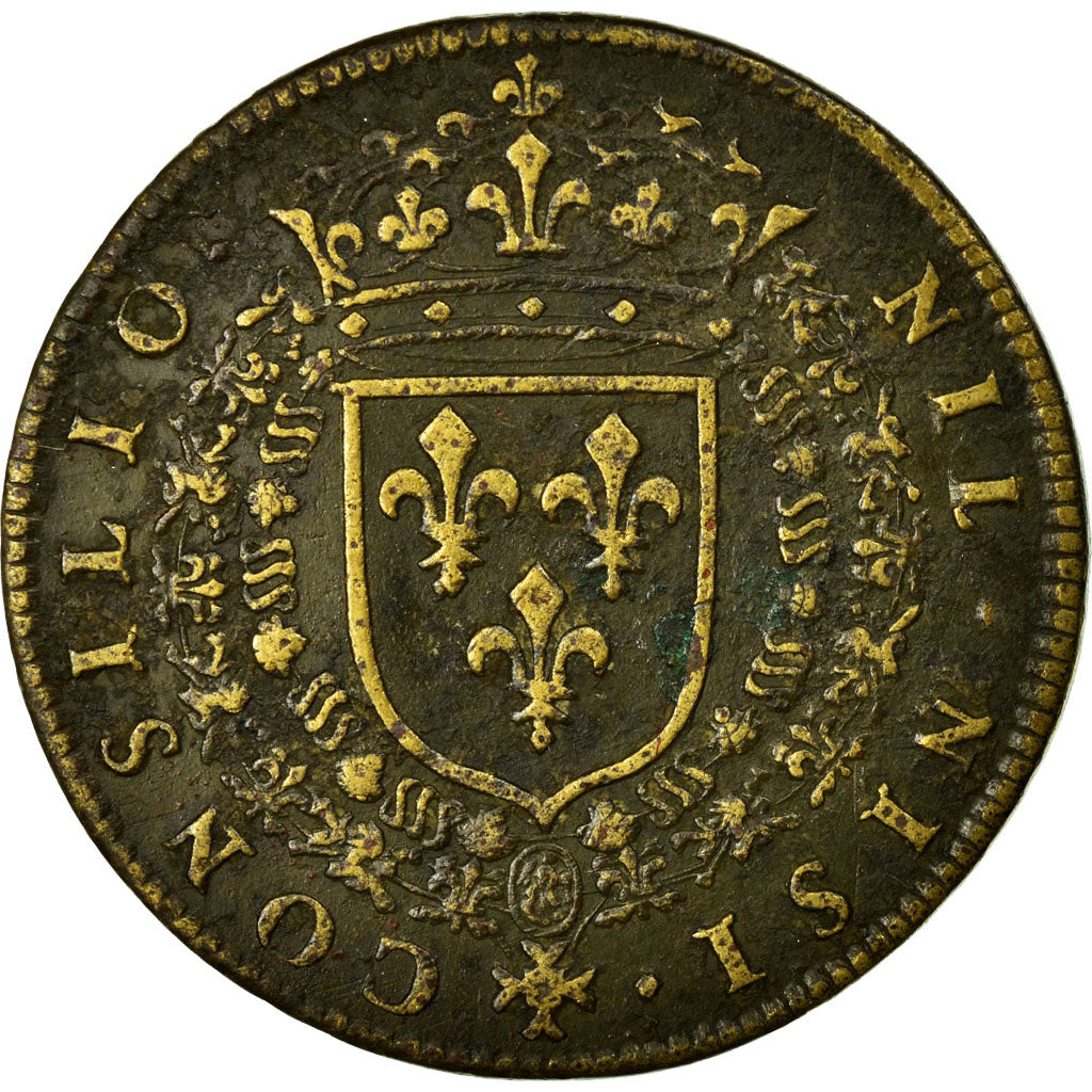 France, Token, Royal, AU(50-53), Copper