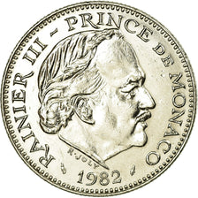 Coin, Monaco, Rainier III, 5 Francs, 1982, EF(40-45), Copper-nickel, KM:150
