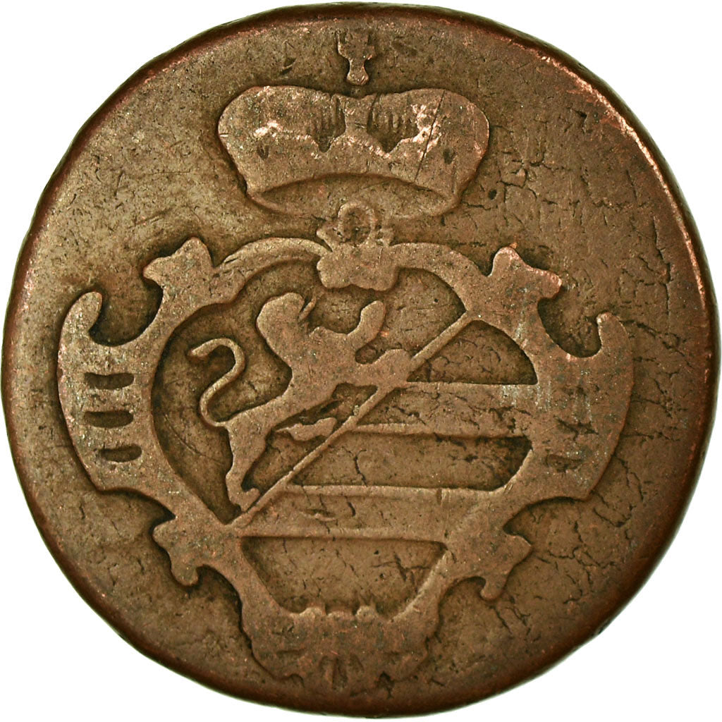 Moneta, STATI ITALIANI, GORIZIA, Francesco II, 2 Soldi, 1799, Schm, MB+, Rame