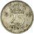 Coin, Netherlands, Juliana, 25 Cents, 1976, VF(30-35), Nickel, KM:183