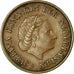 Moeda, Países Baixos, Juliana, 5 Cents, 1957, EF(40-45), Bronze, KM:181