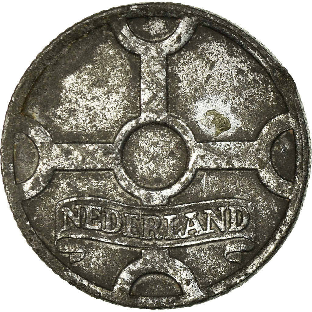 Coin, Netherlands, Wilhelmina I, Cent, 1941, VF(20-25), Zinc, KM:170