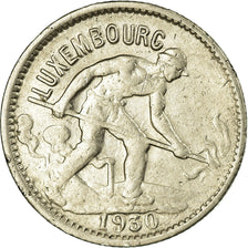 Coin, Luxembourg, Charlotte, 50 Centimes, 1930, EF(40-45), Nickel, KM:43