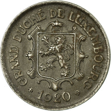 Coin, Luxembourg, Charlotte, 25 Centimes, 1920, VF(30-35), Iron, KM:32
