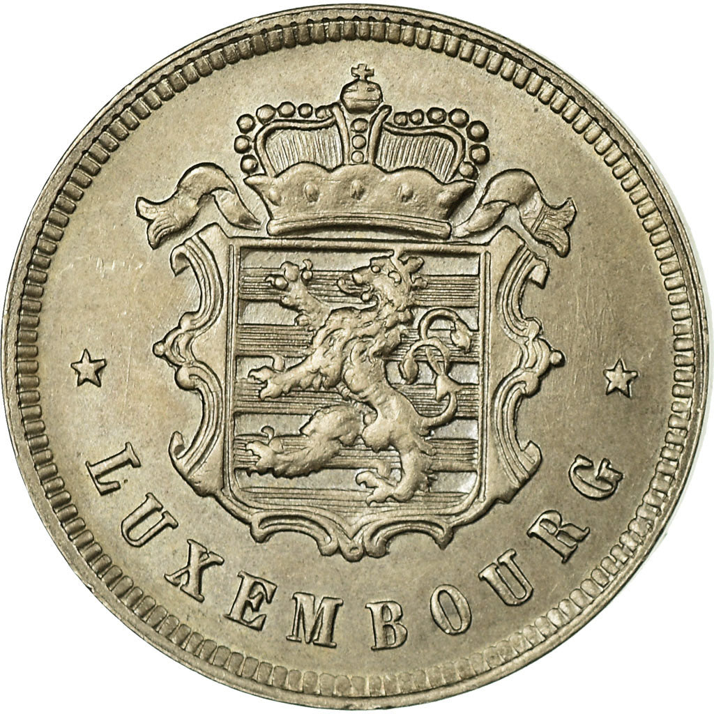Coin, Luxembourg, Charlotte, 25 Centimes, 1927, EF(40-45), Copper-nickel, KM:37