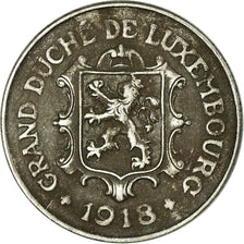 Coin, Luxembourg, Charlotte, 10 Centimes, 1918, VF(30-35), Iron, KM:31
