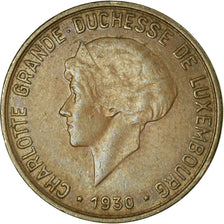 Coin, Luxembourg, Charlotte, 10 Centimes, 1930, VF(30-35), Bronze, KM:41