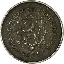 Coin, Luxembourg, Charlotte, 5 Centimes, 1921, VF(30-35), Iron, KM:30