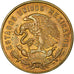 Moneda, México, 5 Centavos, 1962, Mexico City, MBC, Latón, KM:426