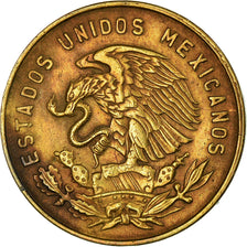 Coin, Mexico, 5 Centavos, 1963, Mexico City, VF(30-35), Brass, KM:426