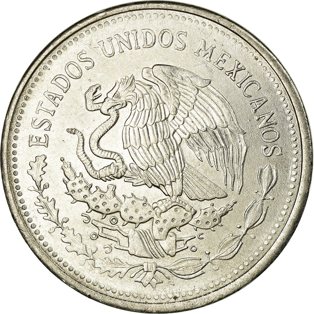 Moneta, Mexico, Peso, 1984, Mexico City, EF(40-45), Stal nierdzewna, KM:496