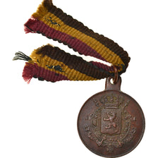Bélgica, Souvenir de Belgique, medalla, 1870, Muy buen estado, Cobre, 24