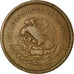 Moneda, México, 5 Centavos, 1944, Mexico City, MBC, Bronce, KM:424