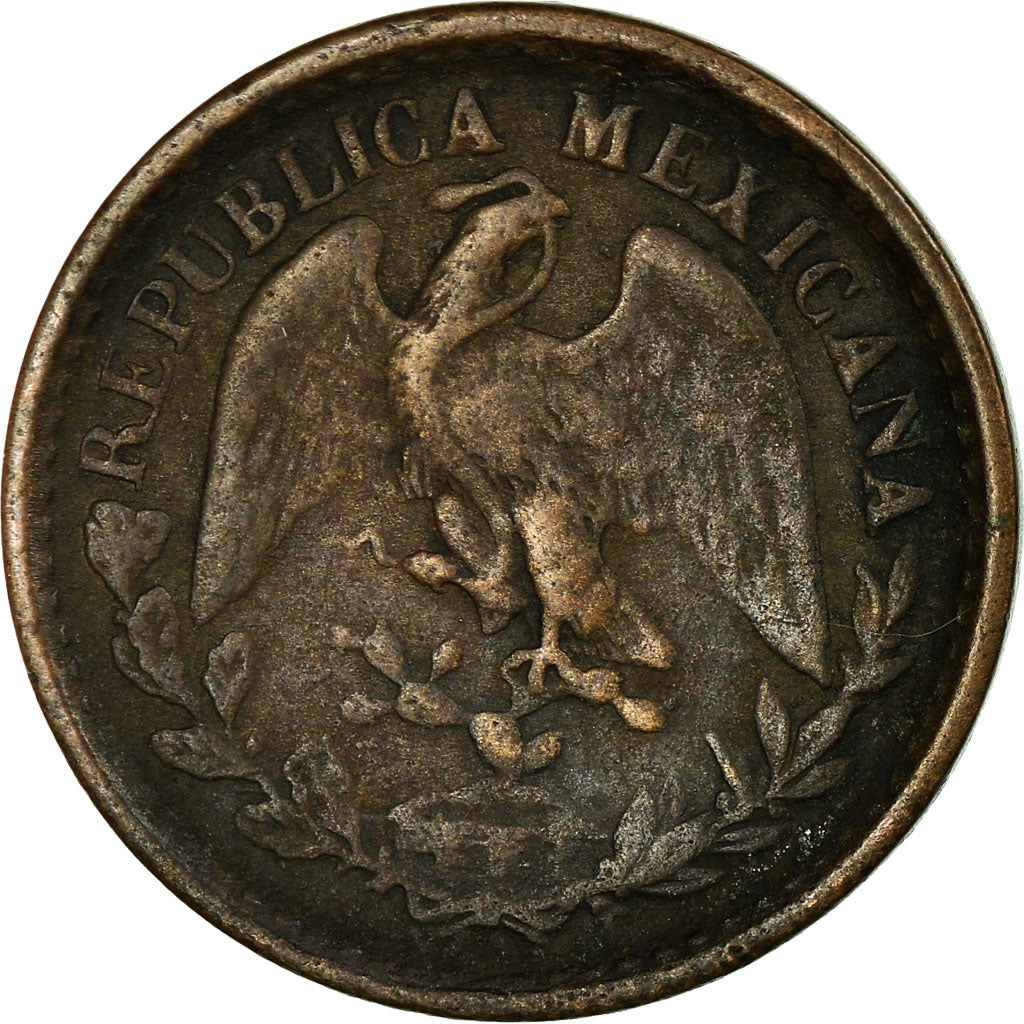 Moneda, México, Centavo, 1900, Mexico City, BC+, Cobre, KM:394.1