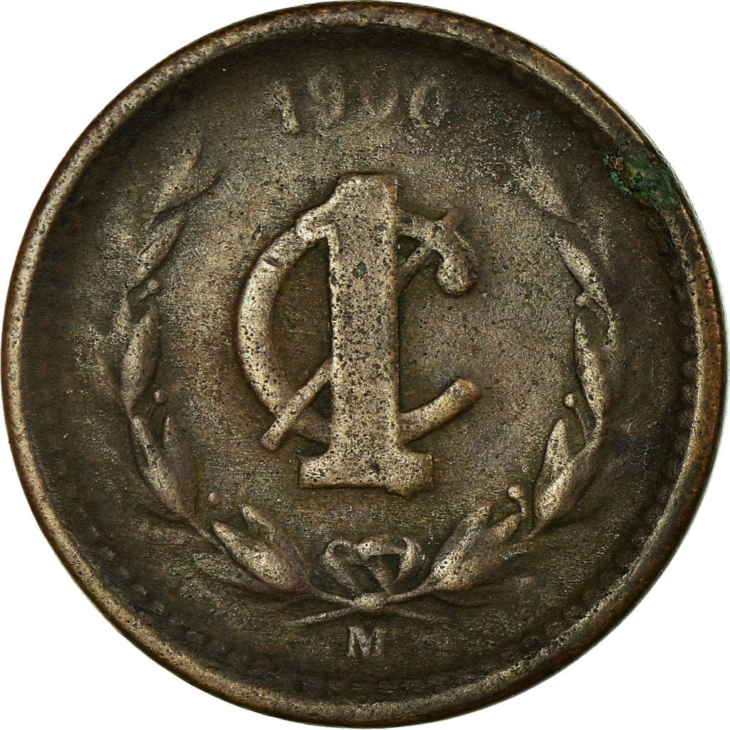 Moneda, México, Centavo, 1900, Mexico City, BC+, Cobre, KM:394.1
