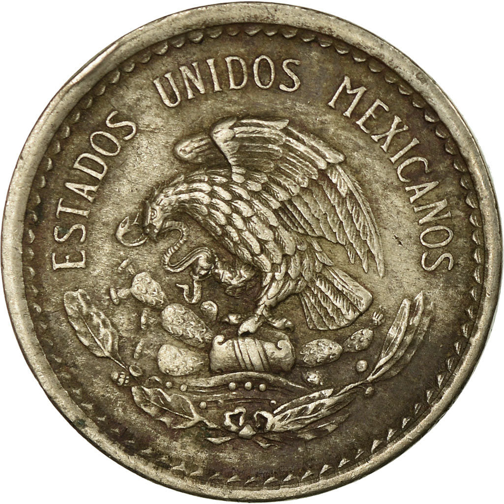Moneda, México, 5 Centavos, 1937, Mexico City, BC+, Cobre - níquel, KM:423