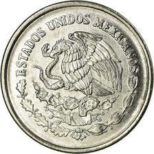 Moneta, Messico, 5 Centavos, 1992, Mexico City, BB, Acciaio inossidabile, KM:546