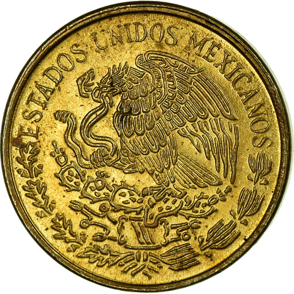 Coin, Mexico, Centavo, 1972, Mexico City, EF(40-45), Brass, KM:418