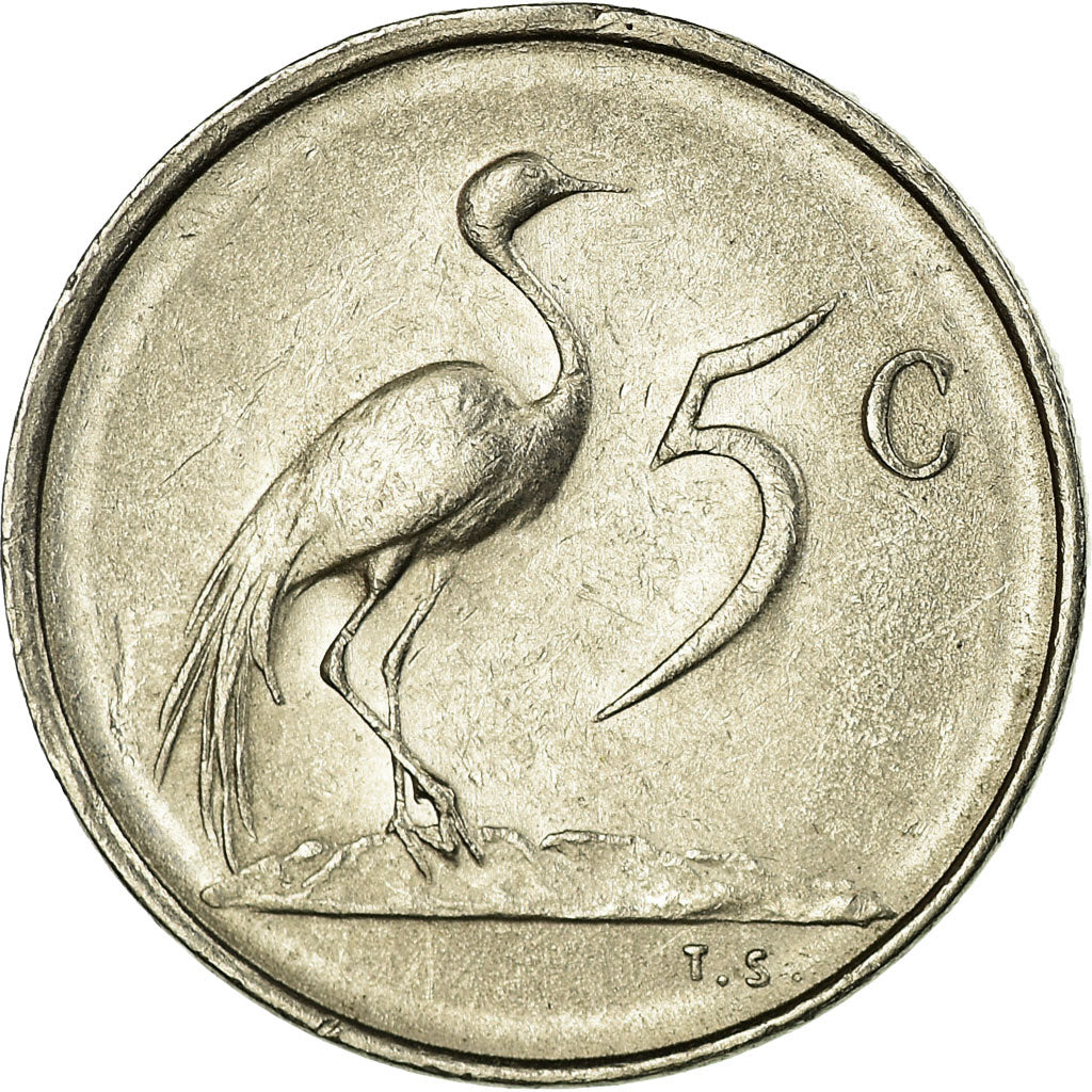 Monnaie, Afrique du Sud, 5 Cents, 1979, TTB, Nickel, KM:100