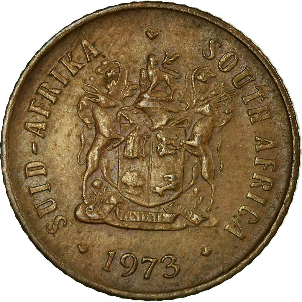 Münze, Südafrika, Cent, 1973, S+, Bronze, KM:82