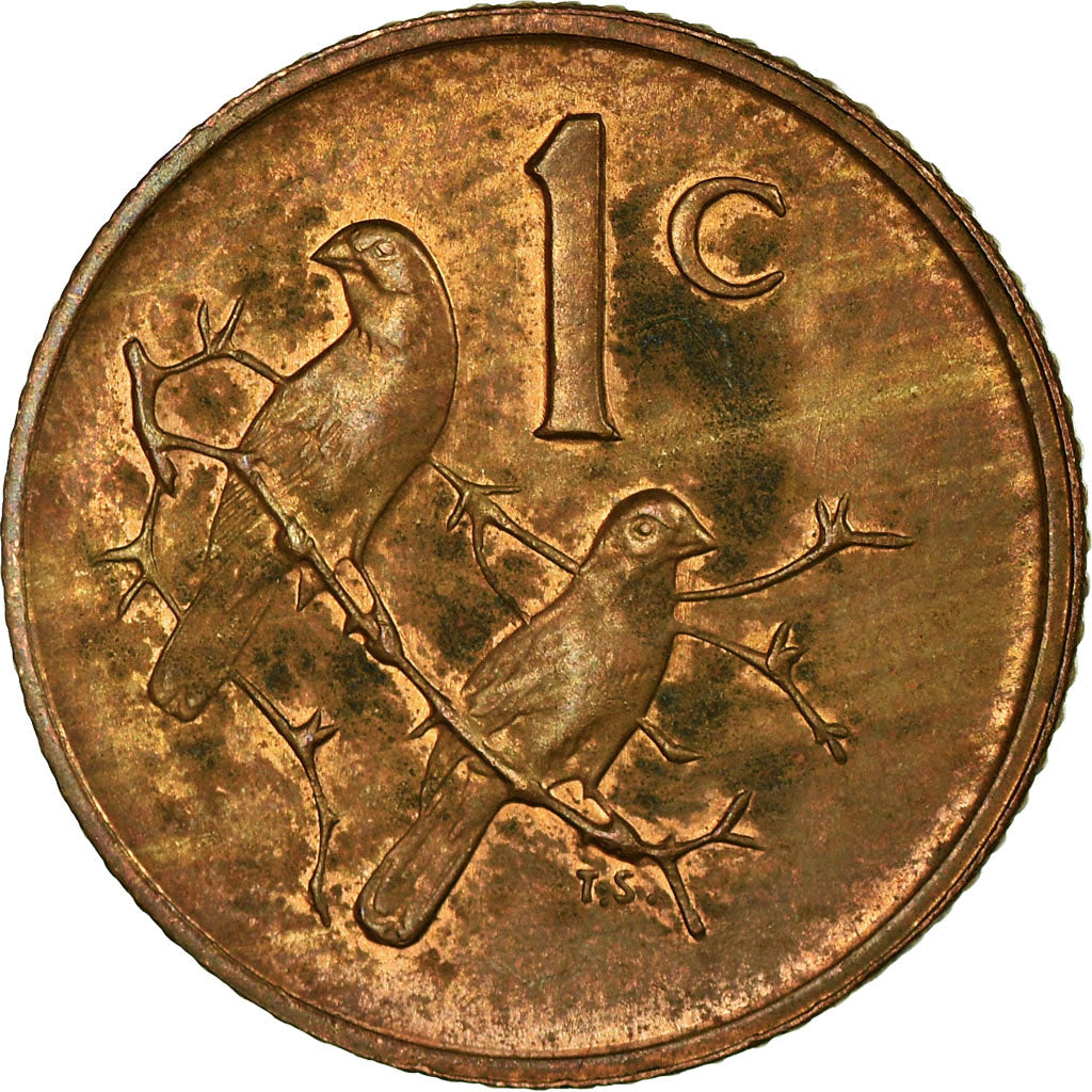 Moneta, Południowa Afryka, Cent, 1978, VF(20-25), Bronze, KM:82