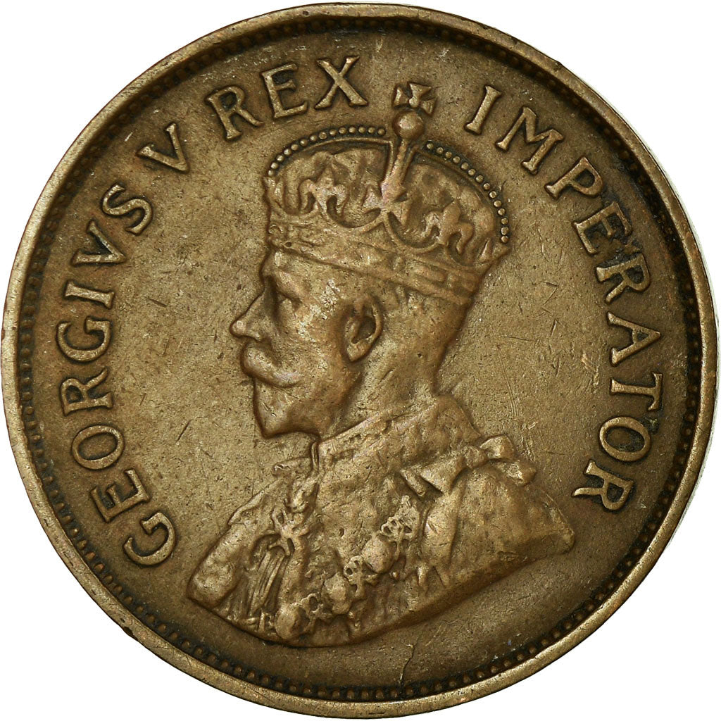 Coin, South Africa, George V, 1/2 Penny, 1934, VF(30-35), Bronze, KM:13.3