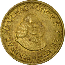 Coin, South Africa, 1/2 Cent, 1962, VF(30-35), Brass, KM:56