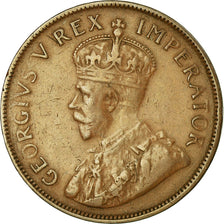 Coin, South Africa, George V, Penny, 1930, EF(40-45), Bronze, KM:14.2