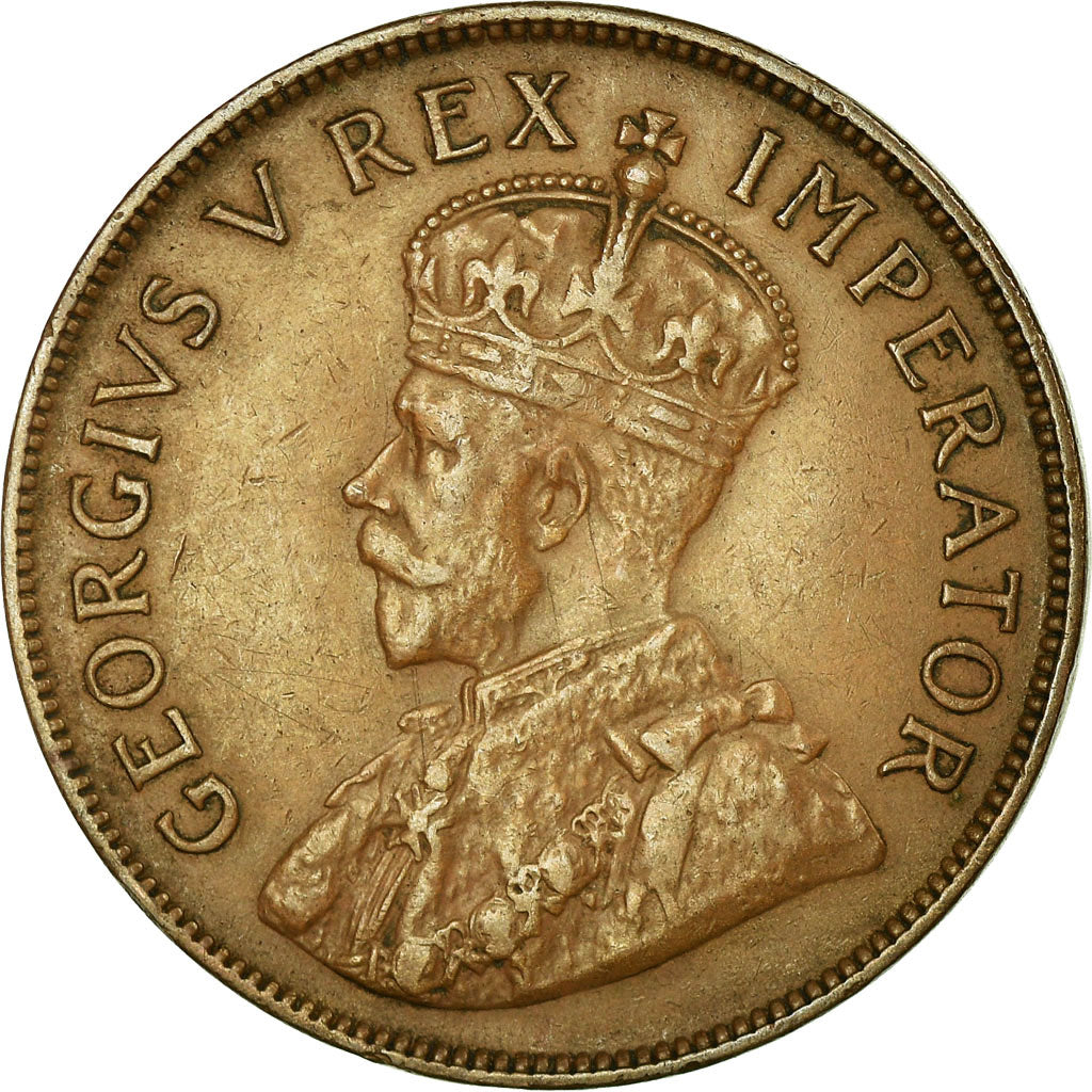 Monnaie, Afrique du Sud, George V, Penny, 1936, TB+, Bronze, KM:14.3
