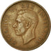 Coin, South Africa, George VI, Penny, 1940, VF(30-35), Bronze, KM:25