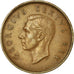 Coin, South Africa, George VI, Penny, 1951, VF(30-35), Bronze, KM:34.2