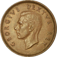 Coin, South Africa, George VI, Penny, 1952, VF(30-35), Bronze, KM:34.2