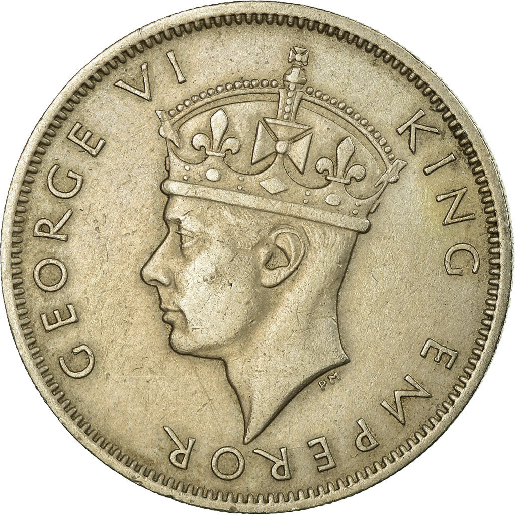 Coin, Southern Rhodesia, George VI, 2 Shillings, 1947, British Royal Mint