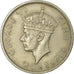 Coin, Southern Rhodesia, George VI, 1/2 Crown, 1947, British Royal Mint