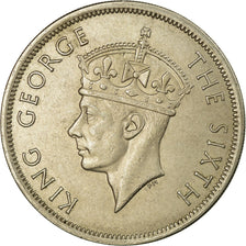 Coin, Southern Rhodesia, George VI, 1/2 Crown, 1952, British Royal Mint