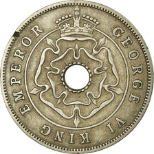 Moneda, Rodesia del Sur, George VI, Penny, 1939, British Royal Mint, BC+, Cobre