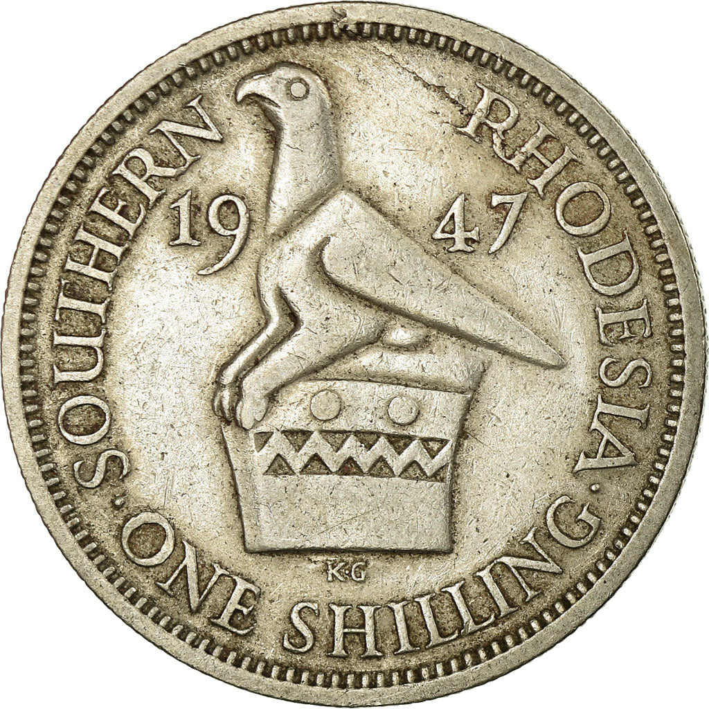 Coin, Southern Rhodesia, George VI, Shilling, 1947, British Royal Mint