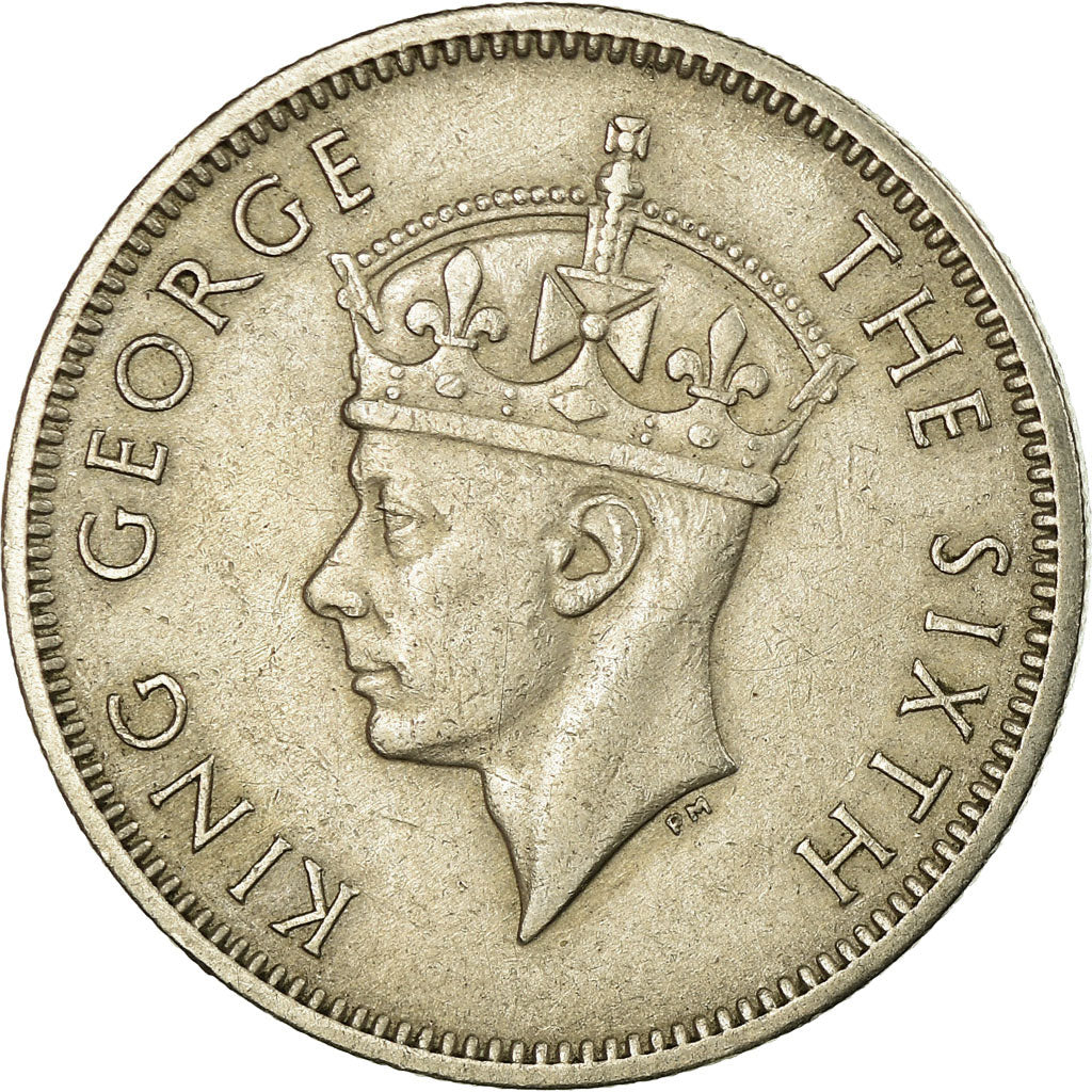 Monnaie, Southern Rhodesia, George VI, Shilling, 1948, British Royal Mint, TTB