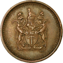 Coin, Rhodesia, Cent, 1971, British Royal Mint, VF(30-35), Bronze, KM:10