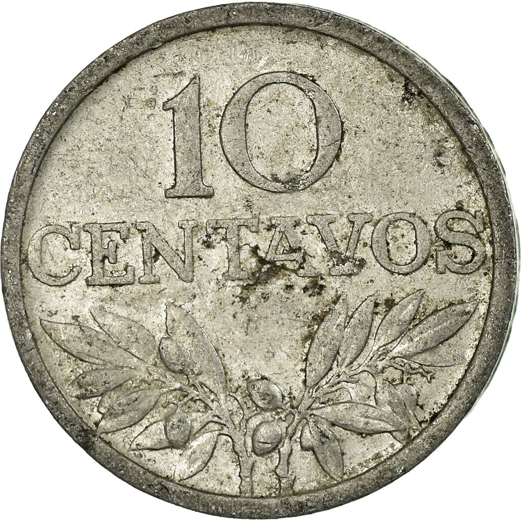 Moeda, Portugal, 10 Centavos, 1971, VF(30-35), Alumínio, KM:594